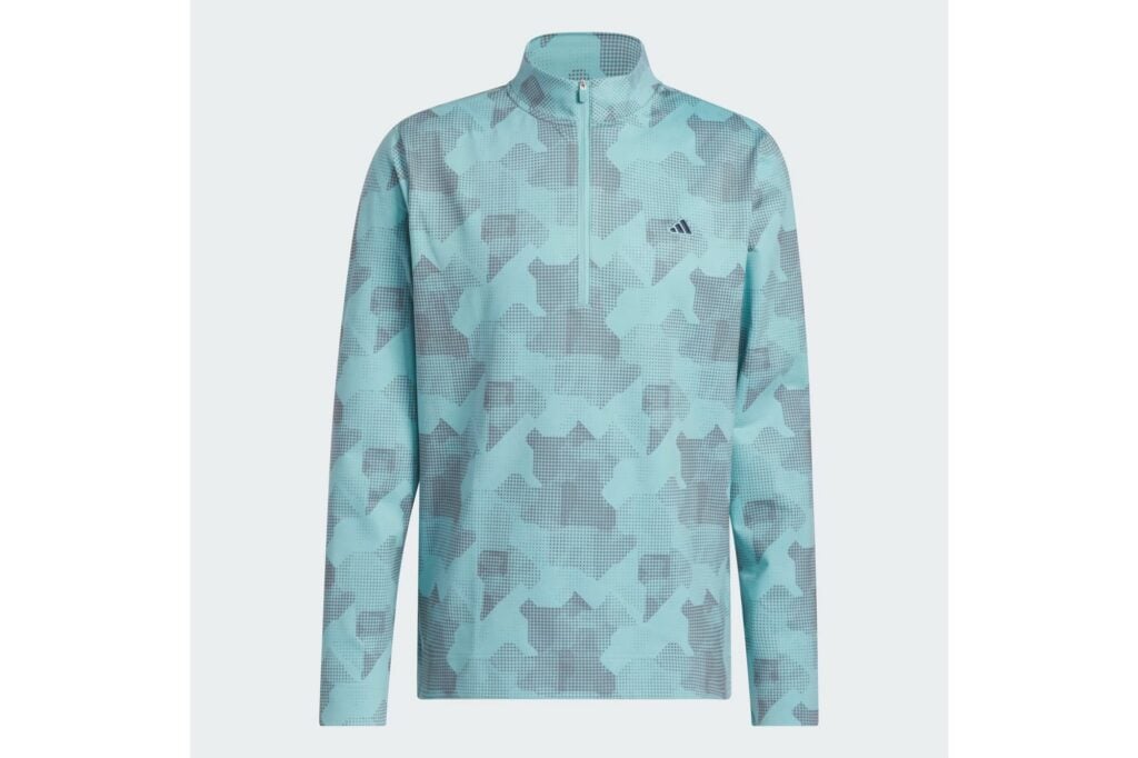 adidas Go-To Printed Quarter-Zip Sweatshirt | Source: adidas